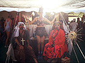 Wholey Communion at the Shrine of the Dessicated Rats, 1999 (Photo by Ladybee)