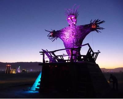 "Mama Nola", Voodoo doll and gallery, created by NOLA CORE Group, the Circle of Regional Effigies project from New Orleans, photo by Mark Melnick