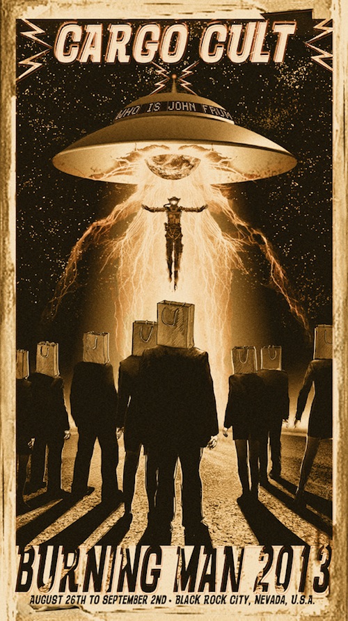 Theme by Larry Harvey, text by Larry Harvey and Stuart Mangrum, illustration by D.A. of Black Rock (aka Dominic Tinio)