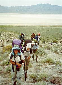 Leave No Trace 2001. (Photo by Karina O'Connor)