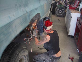 Demolitia doing what she does best. (Photo by Flynn Mauthe)