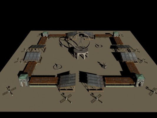 Man Base and Guild Workshops Layout, 2016